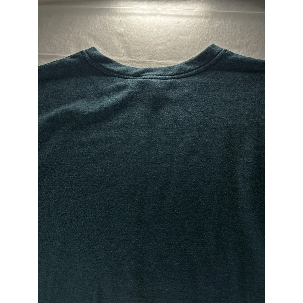 Orvis Sweater Mens XL Teal Green Modal Blend Long Sleeve‎ Crewneck Pullover